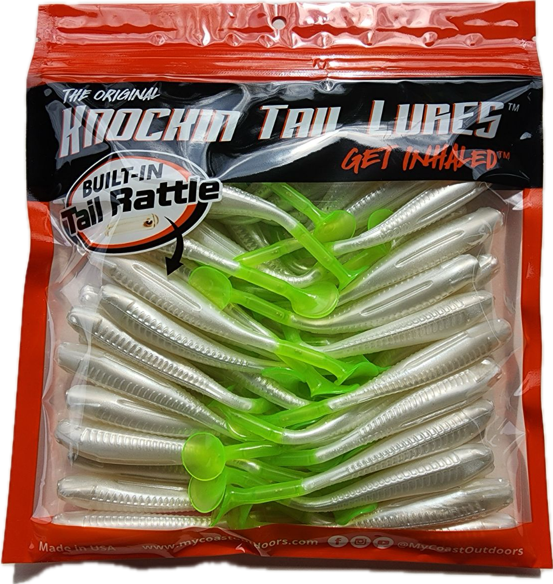 Bulk Bag, 50 Knockin Tail Lures