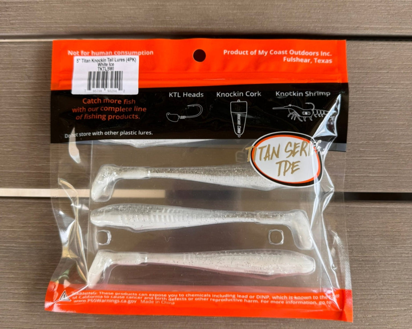 4" & 5" White Ice Titan Series TPE
