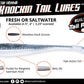 4" Assorted Knockin Tail Lure Bag with Built-In Tail Rattle