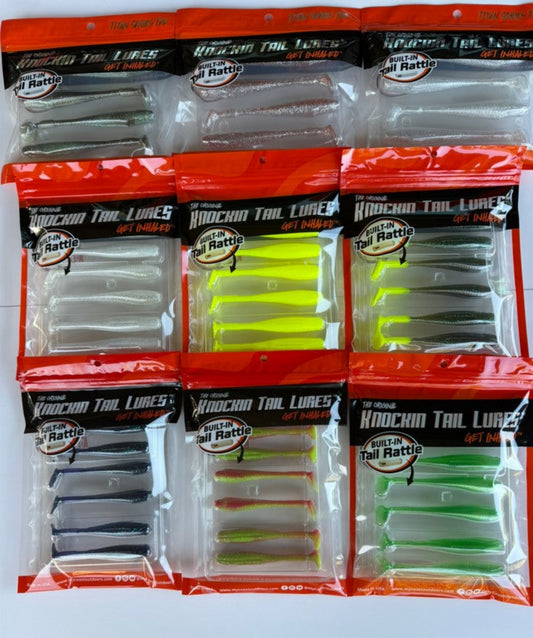 #1 Best Seller! Knockin Tail Lures Bundle, Limited Time Offer. Great deal!
