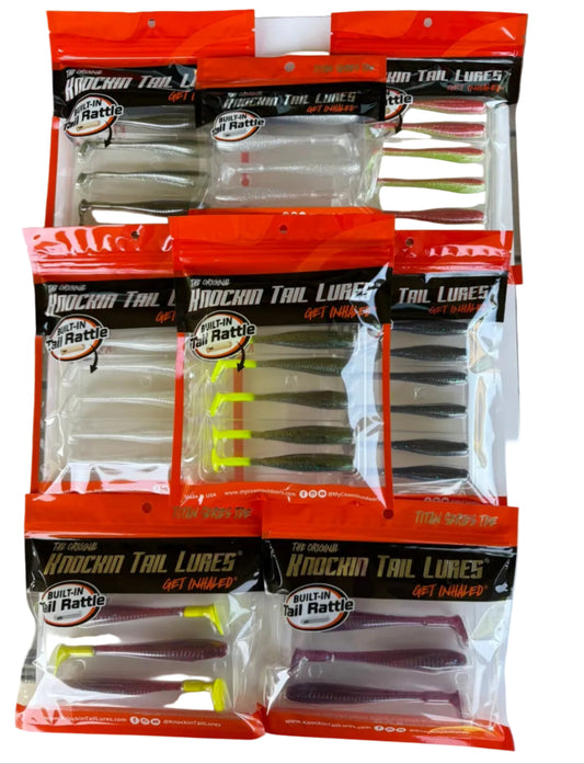 #1 Best Seller! Knockin Tail Lures Bundle, Limited Time Offer. Great deal!