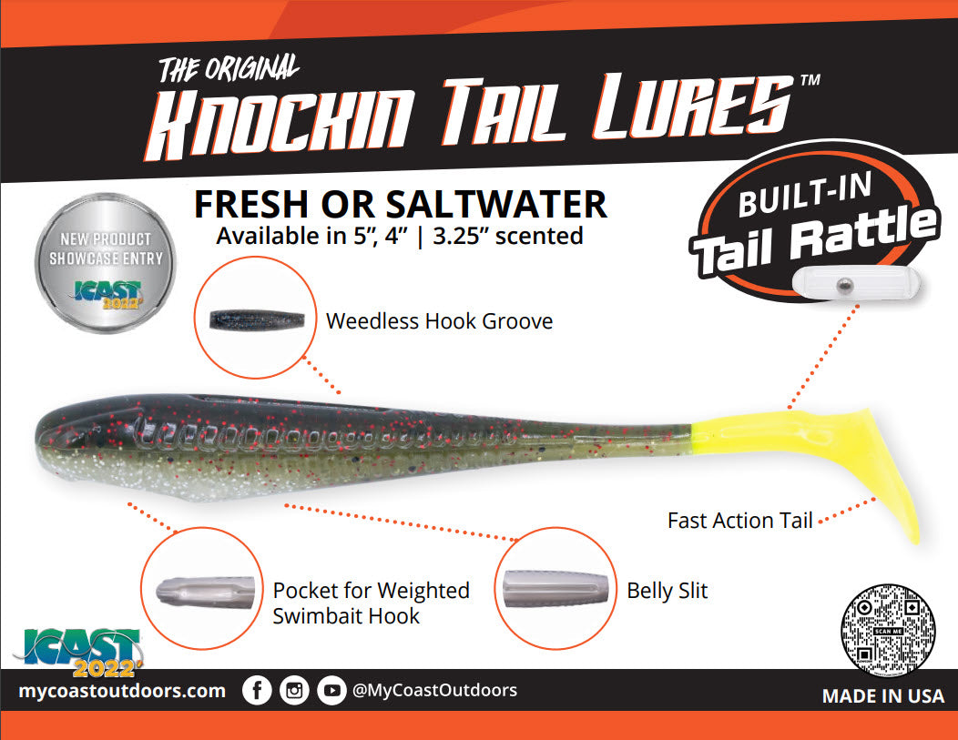 4 Chicken on a Chain OR 5 Chicken on a Chain – Knockin Tail Lures by My  Coast Outdoors Inc.